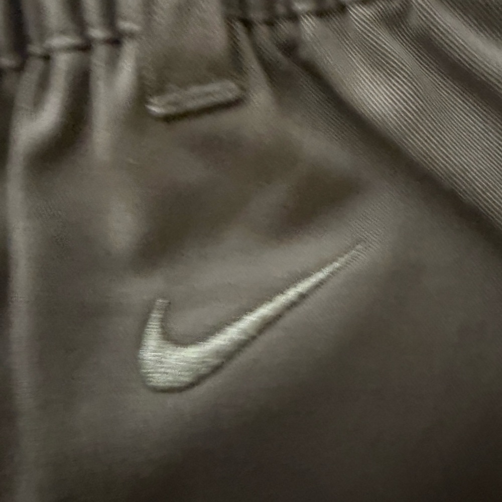 NWT Nike Twill Maxi Skirt Cotton Womens Size S Brown Slit Sportswear - Picture 7 of 10